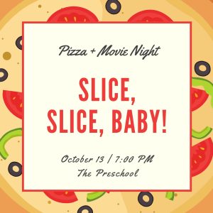 Pizza Night Fundraiser Invitation